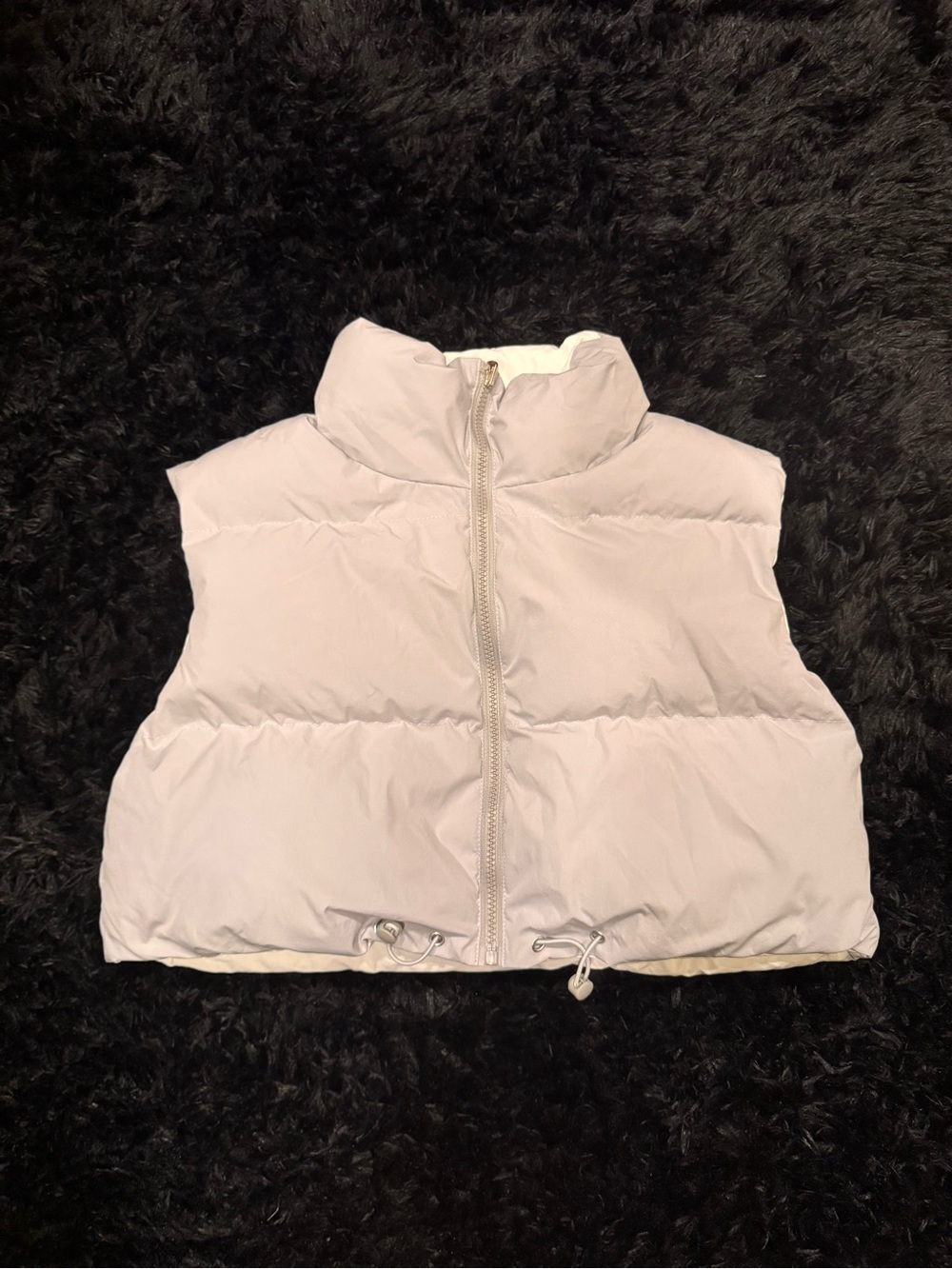 Puffer Vest Jacket - Light Pink